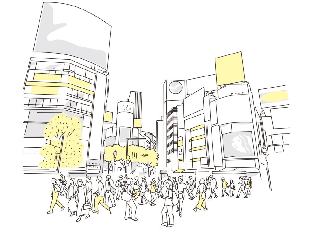 渋谷の風景
